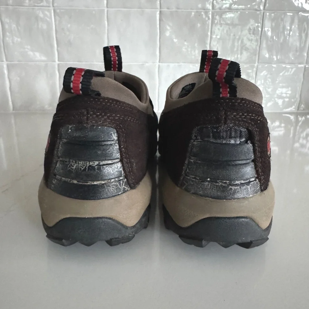 LL Bean‎ Sport Moc Shoes Women 9 Brown Suede Thinsulate Slip On Outdoors 05330